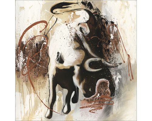 Pure Living Canvas picture original Taurus 100x100 cm