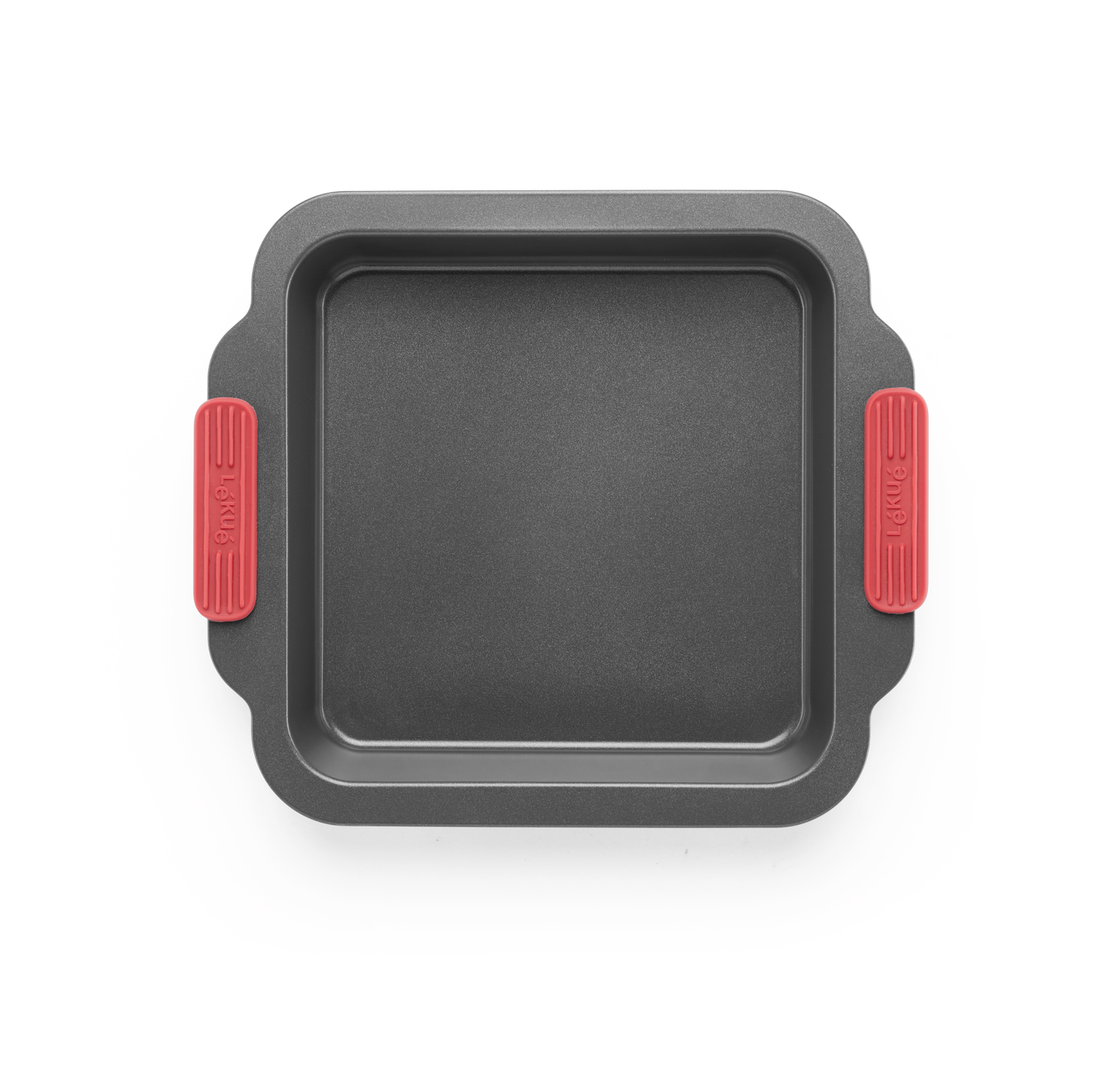 Lekue Lékué square non-stick baking pan, Red