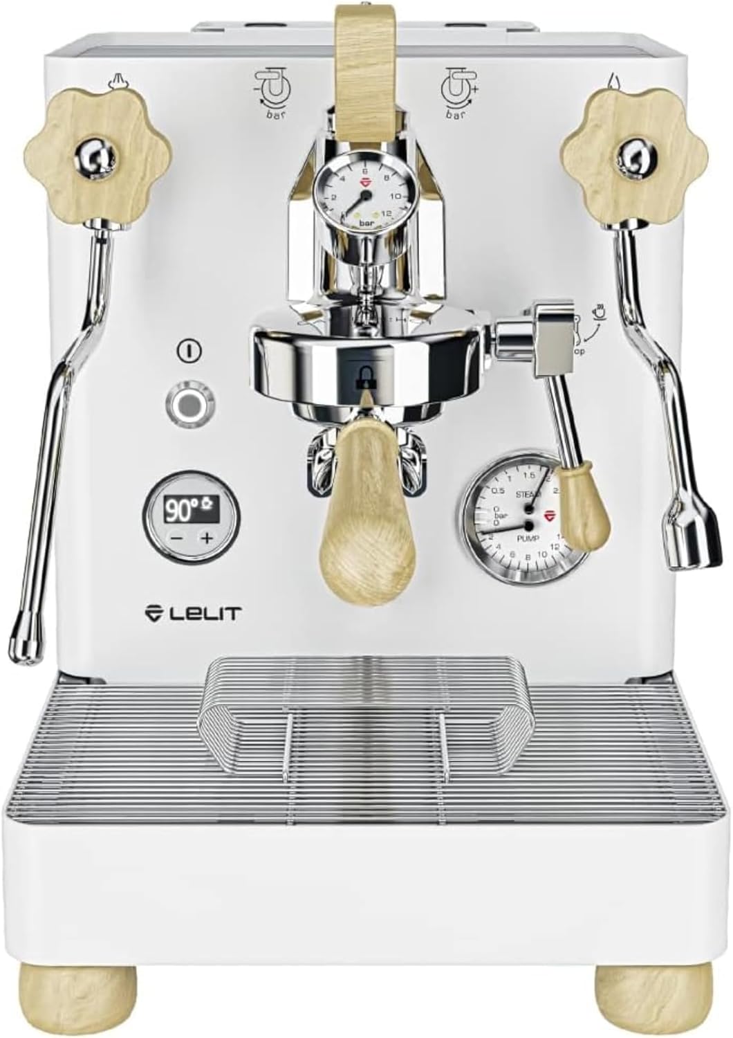 Lelit - PL162T-EUCW Bianca D Boiler Coffee Machine 220 240 50 60, White