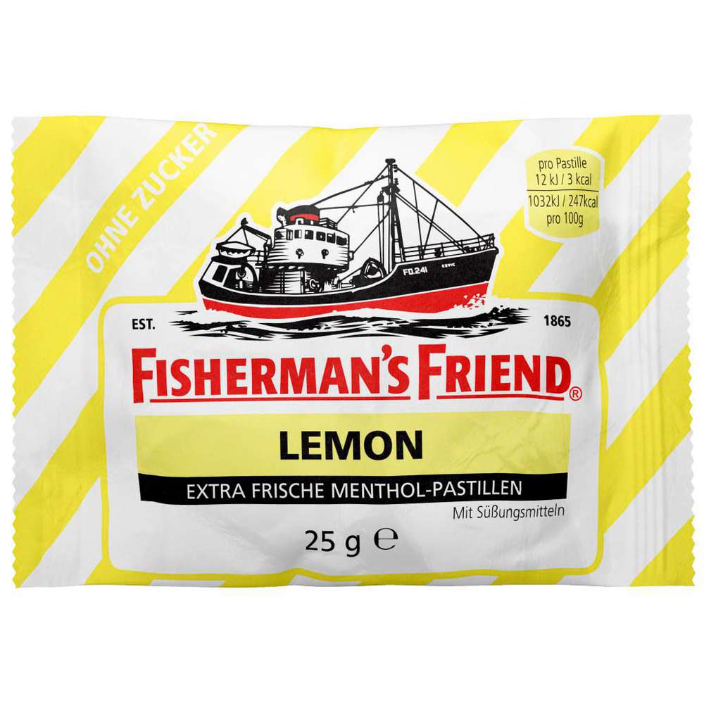 Lemon Pastilles, sugar-free