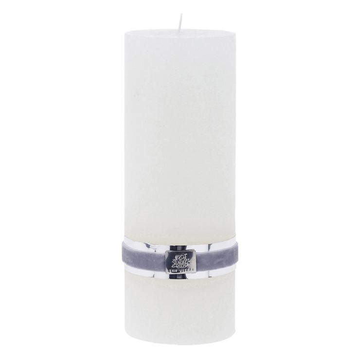 Lene Bjerre Candle Rustic White