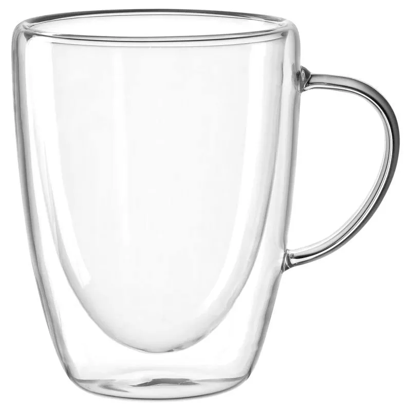 Leonardo, Duo: Double-walled coffee cup, capacity: 300 ml, diameter: 9 cm, height: 11 cm, 4 sets