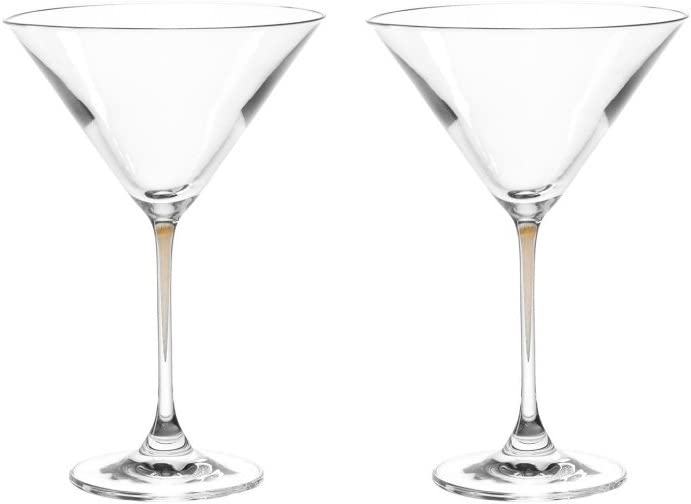 LEONARDO HOME Leonardo La Perla 018970 Cocktail Bowl, Brown, Set of 2, 330 ml