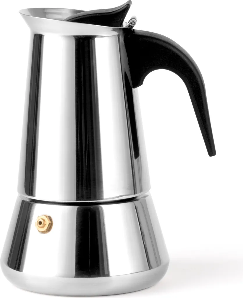 Leopold Vienna Espresso Maker Trevi Stainless Steel/4 Cups LV113002