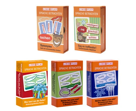 Learning game package “Say it more accurately”