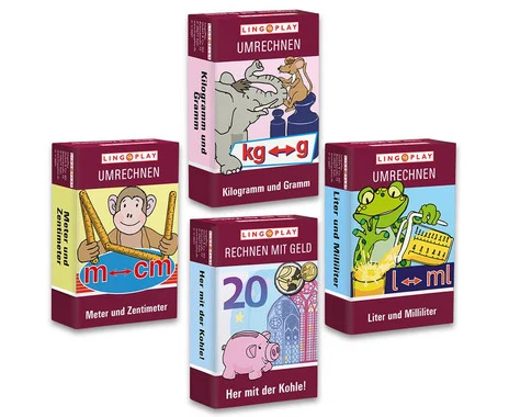 Learning game package “Conversion”