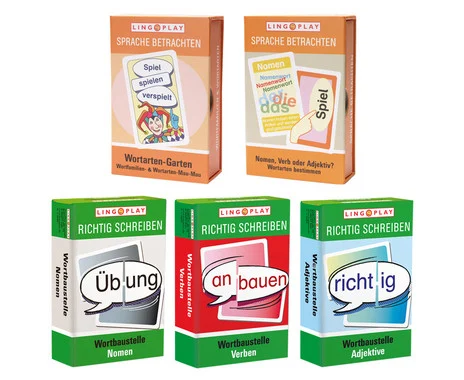 Learning game package “Parts of Speech”