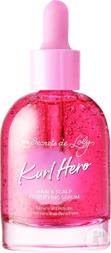 Les Secrets De Loly Kurl Hero Serum Against Hair Loss/Hair Growth/Hair Thickening Dropper Bottle 50ml