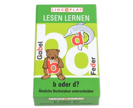 Learning to read – b or d? – Distinguishing similar letters