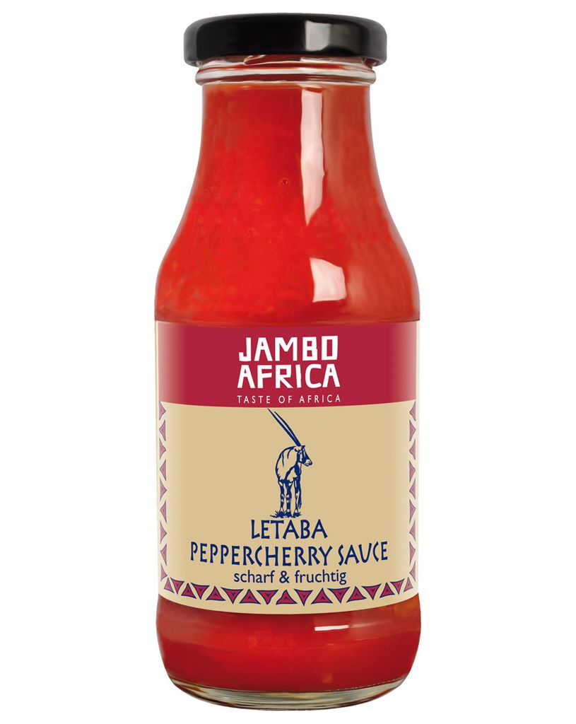 Rila Letaba Peppercherry Sauce from Jambo Africa, 240ml