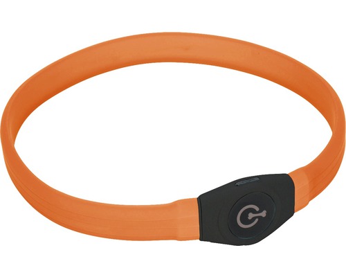 Karlie Visio silicone light collar 65 cm orange