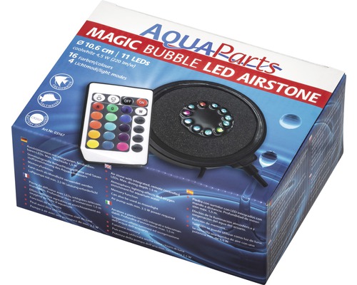 AquaParts Magic Bubble LED light bulb