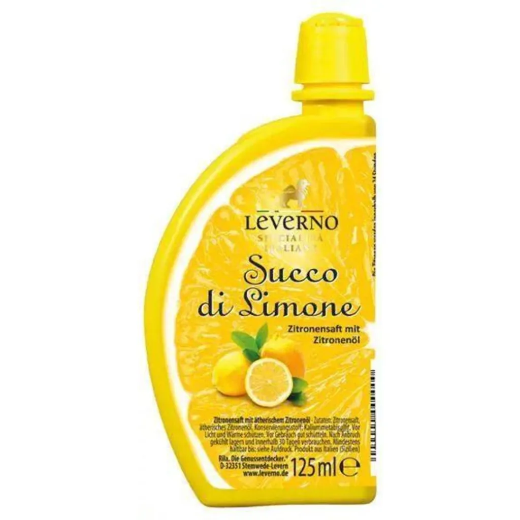 Rila Leverno lemon seasoning Succo di Limone, 125ml