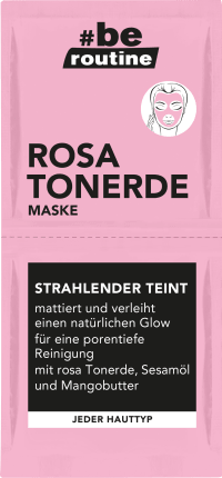 b.e. routine Gesichtsmaske rosa Tonerde Peel-Off, 16 ml