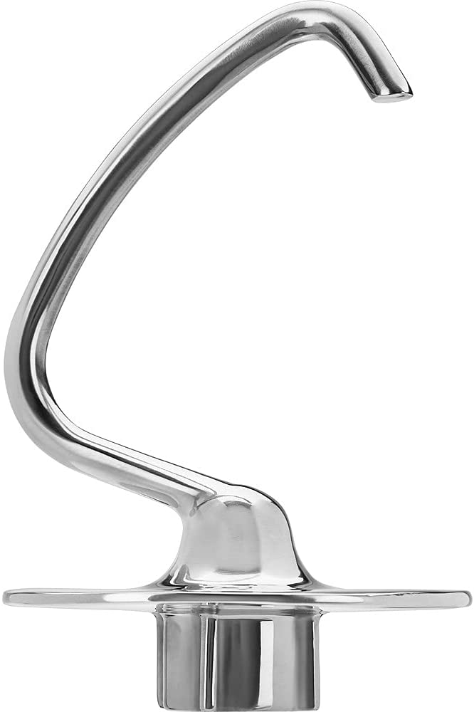 Kitchenaid KSM5THDHSS Stainless Steel Dough Hook for 5KSM175-185, Silver