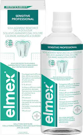 Elmex Mouthwash Sensitive Professional, 400 ml