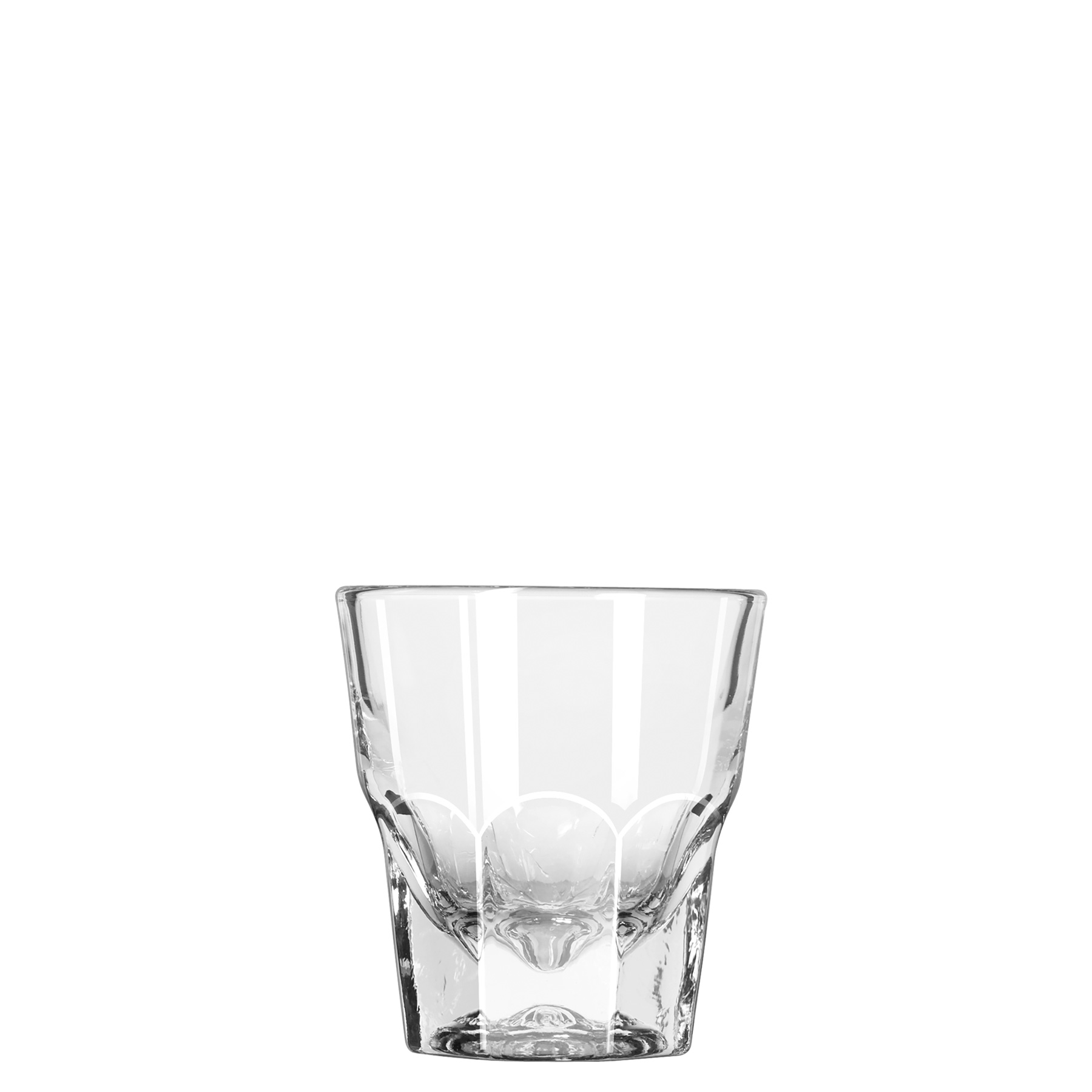 Libbey, Gibraltar - Rocks 13.3 cl, contents: 133 ml, D: 7.5 cm, H: 8 cm