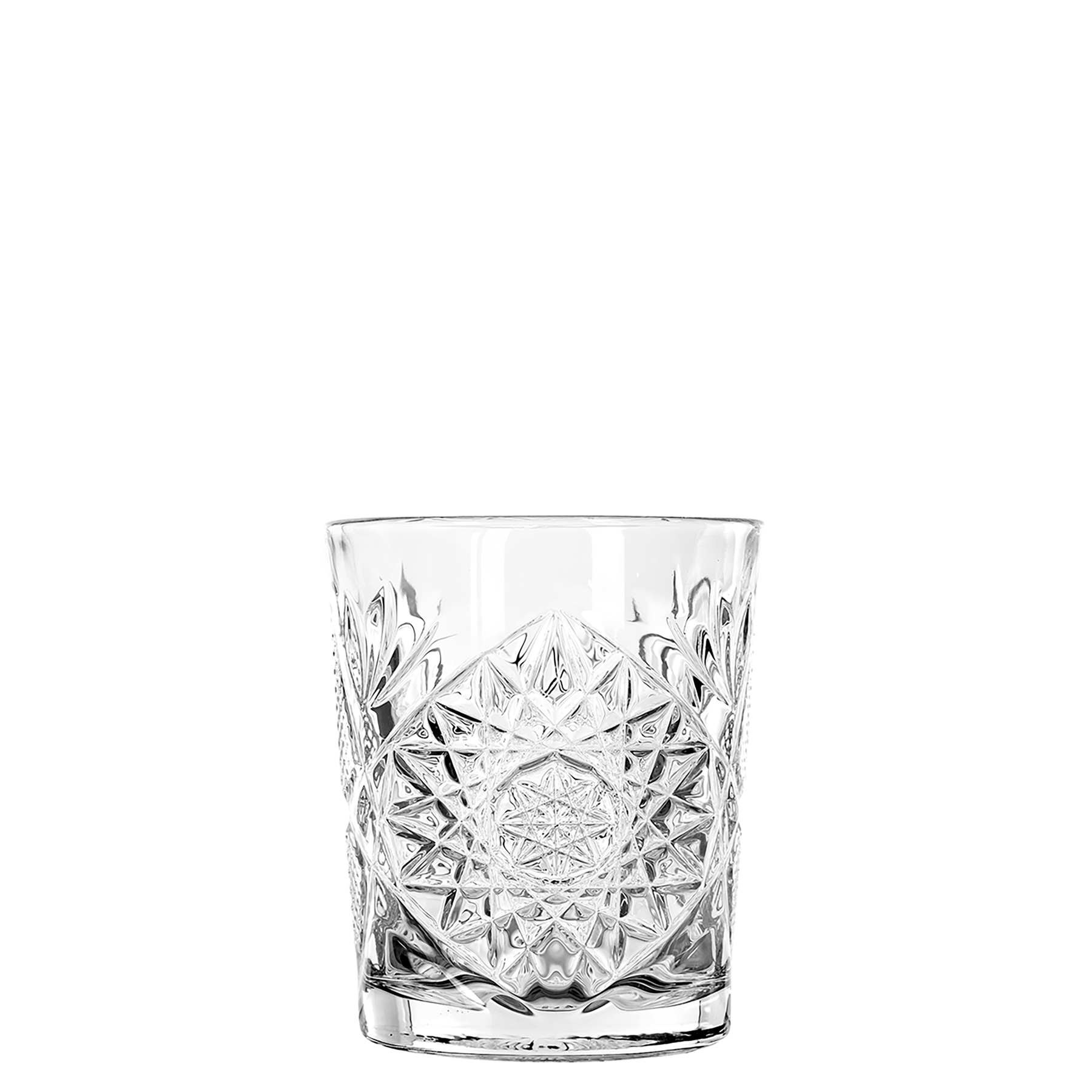 Libbey, Hobstar - Whiskey D.O.F. 35.5 cl, contents: 355 ml, D: 9 cm, H: 10.5 cm