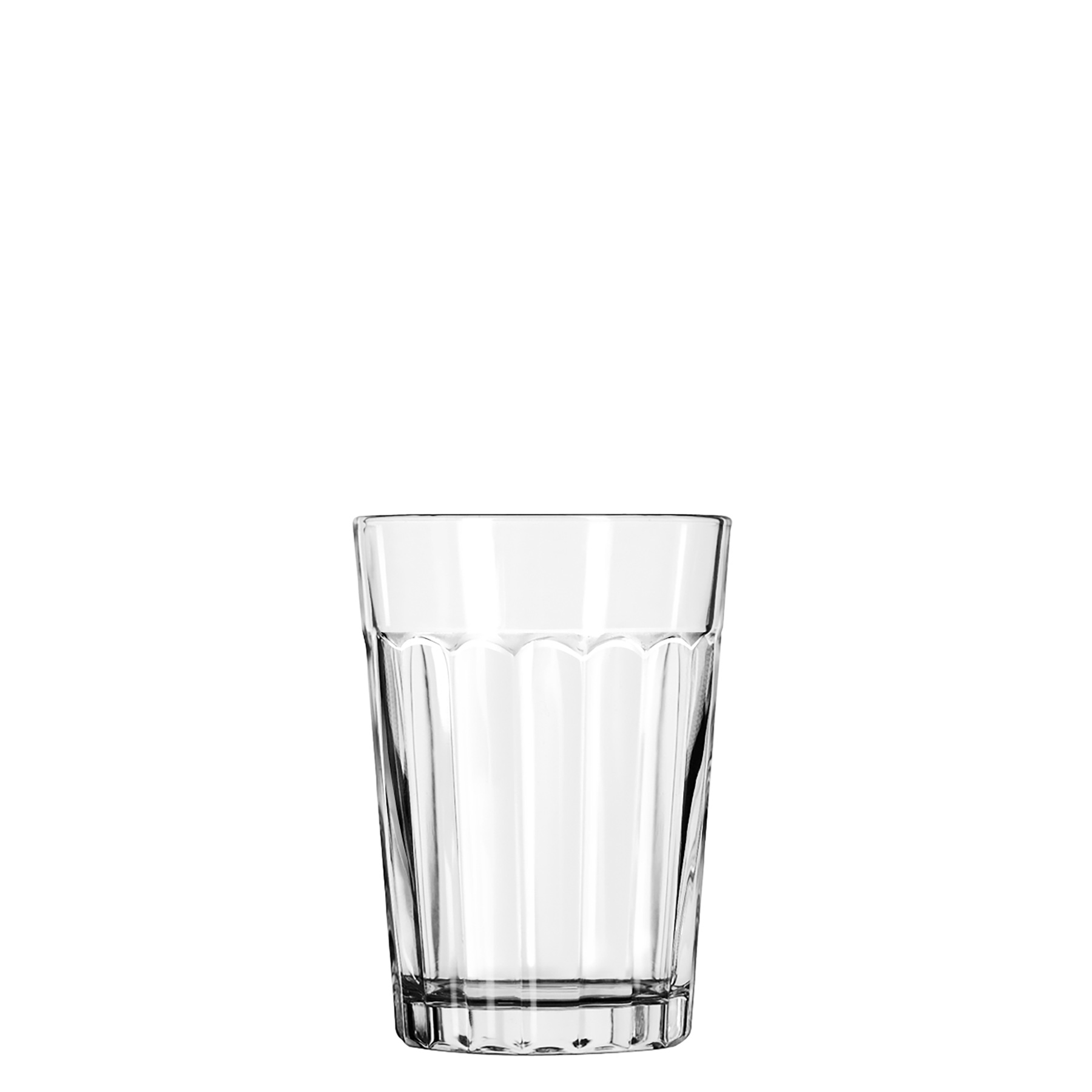Libbey, Paneled Tumblers - juice glass 25.1 cl, contents: 251 ml, D: 7.5 cm, H: 10.5 cm