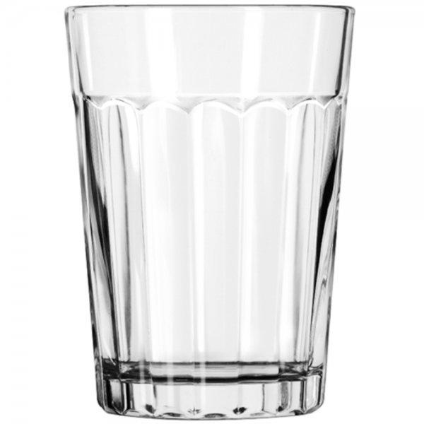 Libbey Drinking Glass Paneled Juice Clear (7.5x10cm)