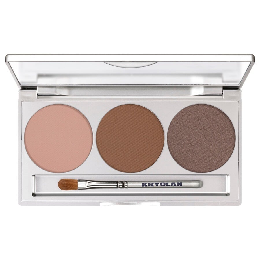 Kryolan Eye Shadow Smokey Trio, Smokey Caramel