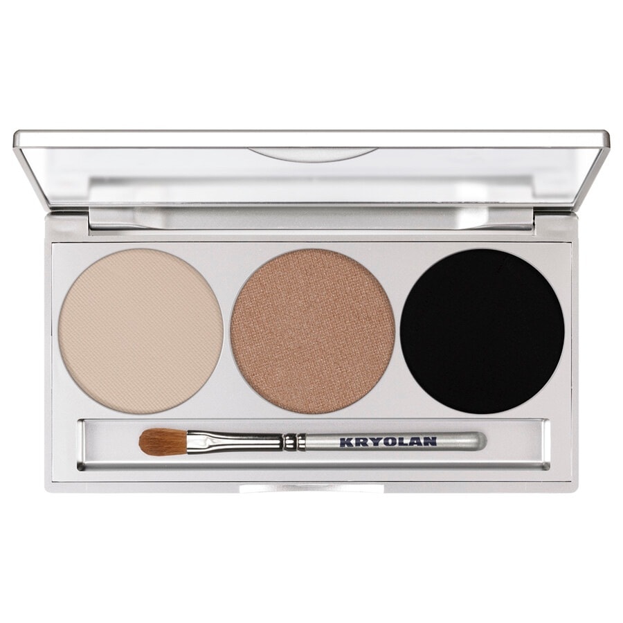 Kryolan Eye Shadow Smokey Trio, Smokey Sand