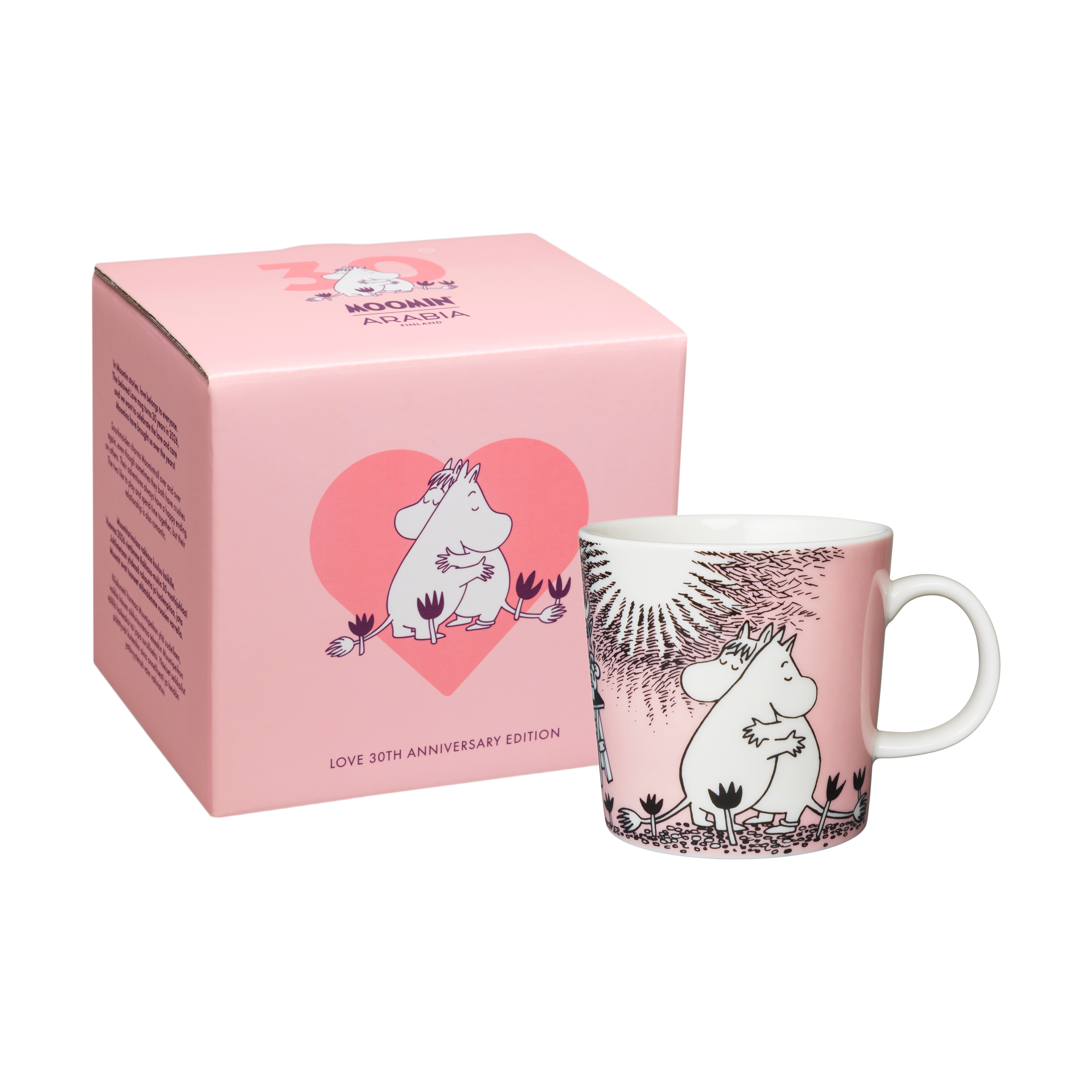 Moomin Arabia Love 30 Years Moomin Mug Gift Box
