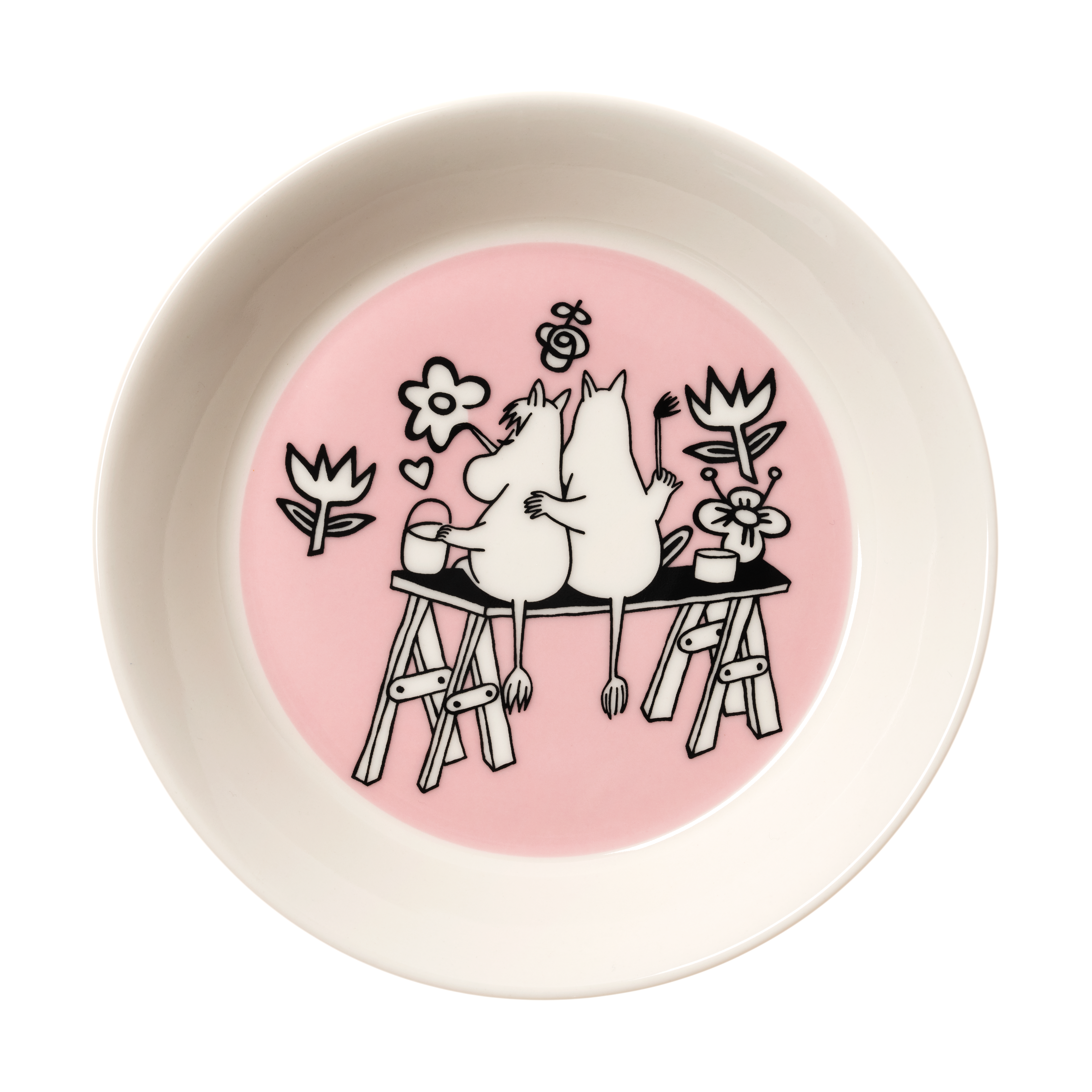 Moomin Arabia Dear Moomin Saucer, 30 Years of Moomin Saucer