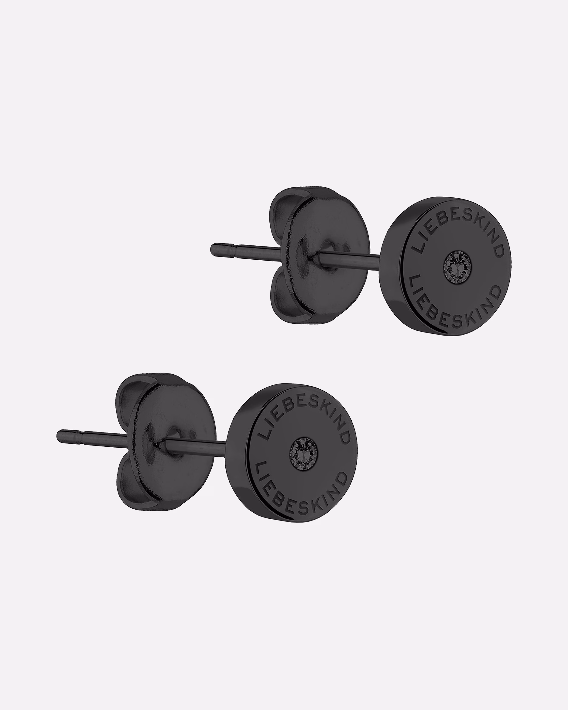 Liebeskind earring stud earrings stainless steel schwarz
