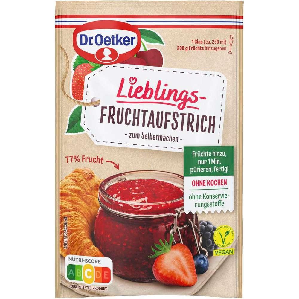 Dr. Oetker Favorite homemade fruit spread