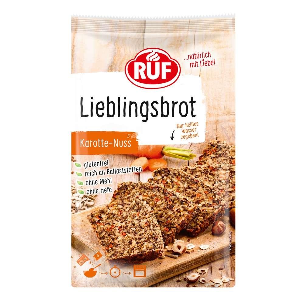 RUF Favorite bread, carrot-nut