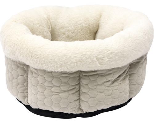 Karlie lounger bed 45 x 45 x 23 cm beige