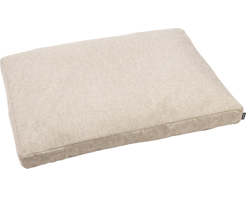 Lounger cushion beeztees Memory Foam Zia Beige 100 x 70 cm orthopedic cushion for relaxed lying