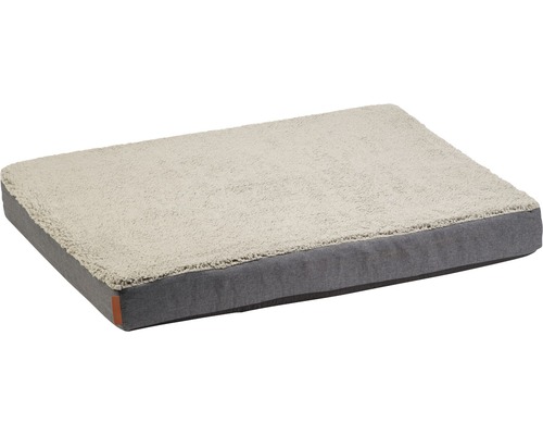 Beeztees Memory Foam Zira lounger cushion 75 x 50 x 9 cm grey