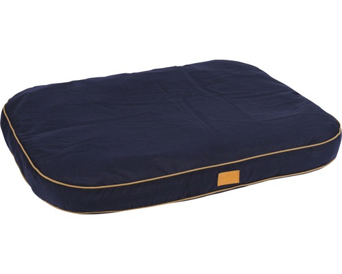 Jerome lounge cushion 100 x 70 cm navy-cognac