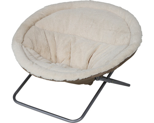 Kerbl Lying trough, cat stool Alice 58 x 58 x 35 cm beige