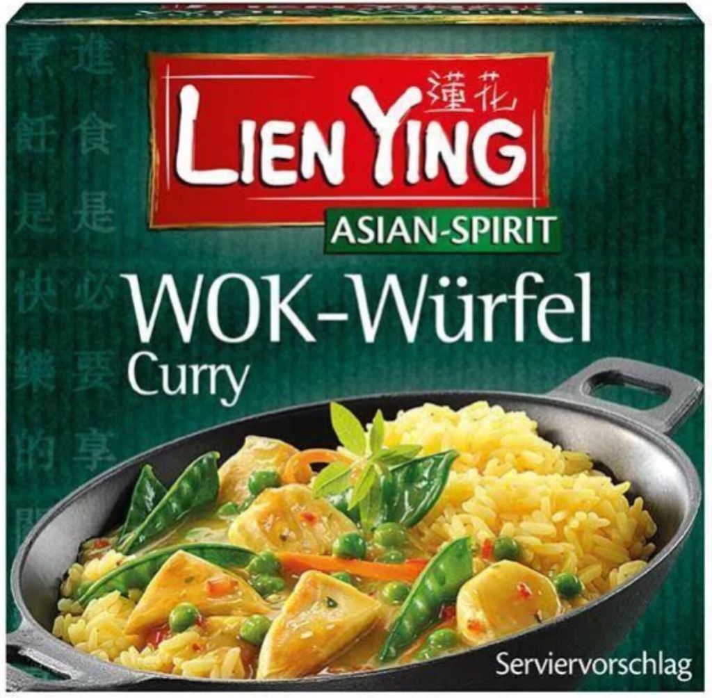 Rila Lien Ying wok cubes curry, 40g