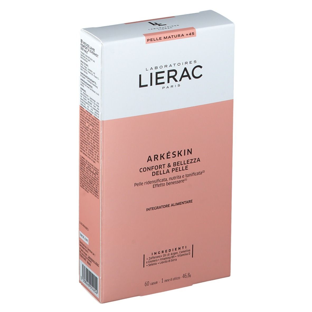 LIERAC ARKÉSKIN Nahrungsergänzungkapseln Wechseljahre 60 St