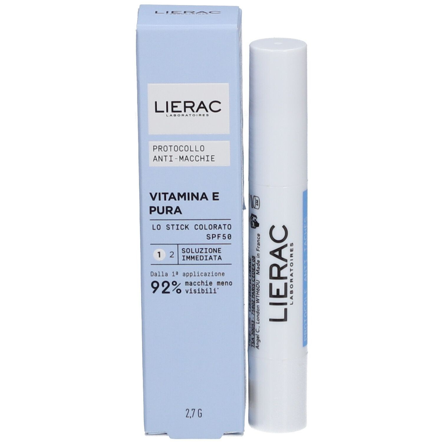 Lierac Laboratoires Protocollo Anti-Macchie Lo Stick Colorato SPF50 3 g