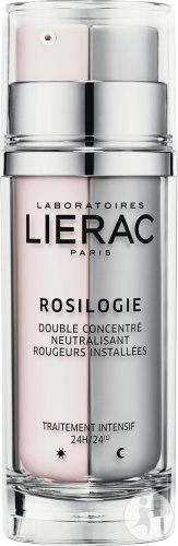 Lierac Rosilogie Double Concentrate Neutralizing Cream Correcting Redness Pump Bottle 30ml