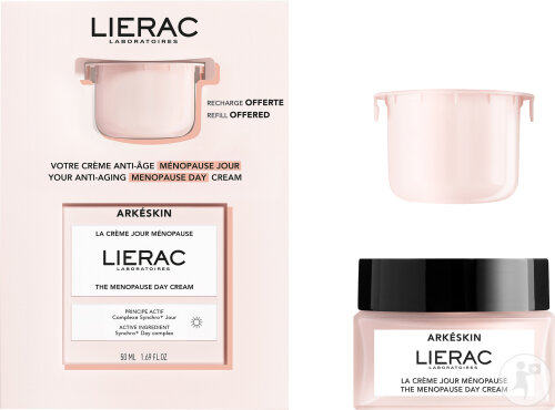 Lierac Set Arkéskin Menopause Day Cream 50ml + Refill 50ml