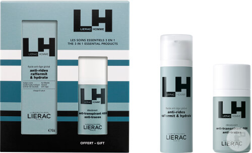 Lierac Set for Men Father's Day Anti-Aging Fluid 50ml + Deodorant 50ml