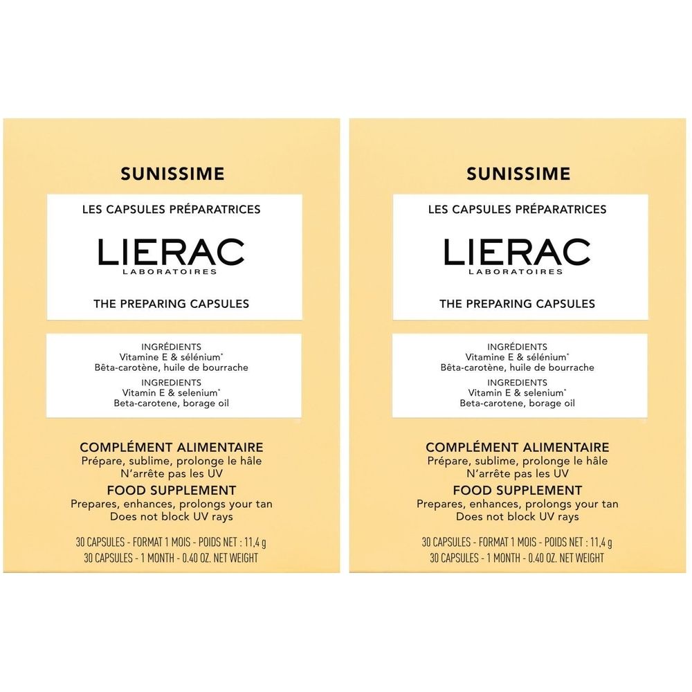 LIERAC Sunissime Duo 120 Capsules