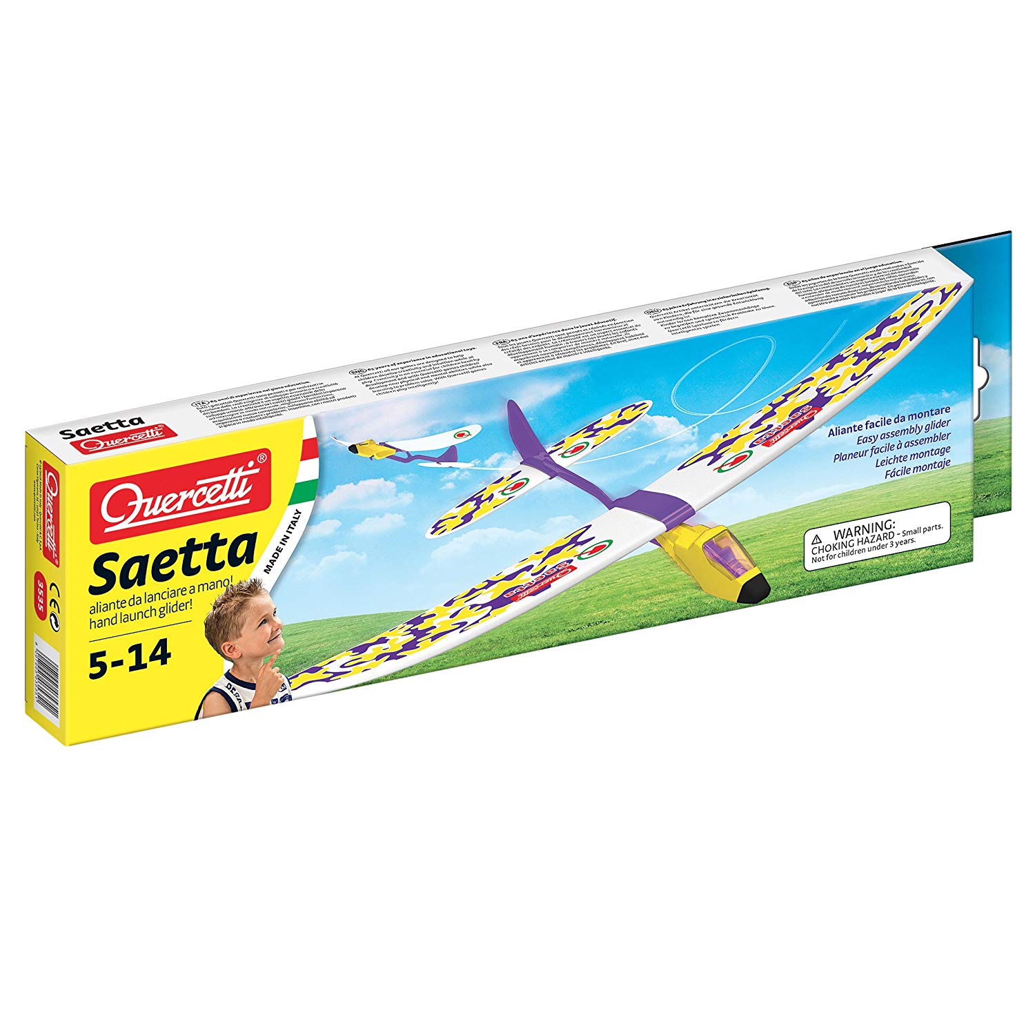 Quercetti Lightning Plane Raketen
