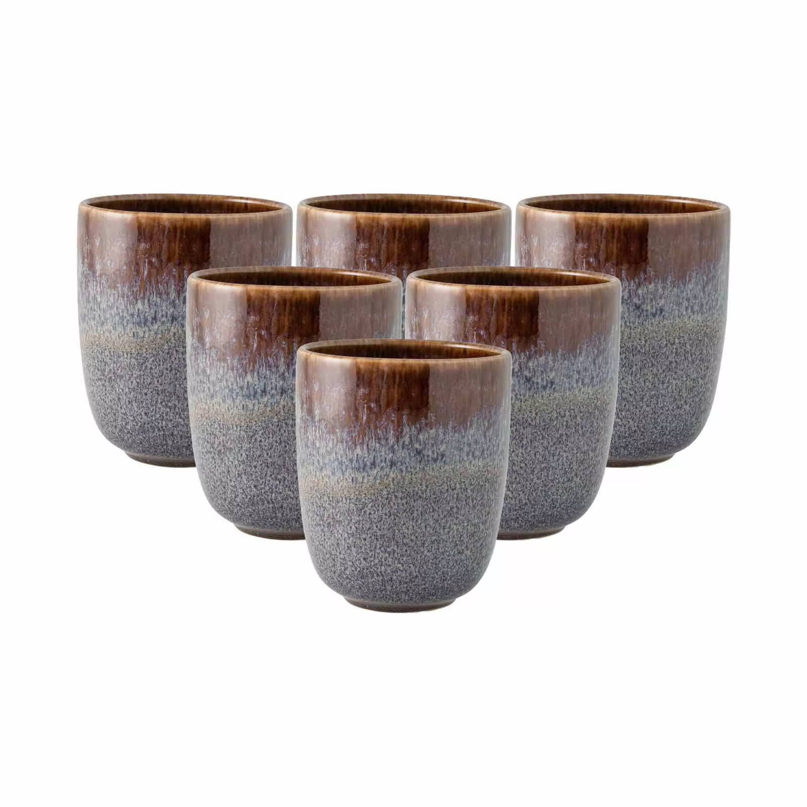 like.Villeroy & Boch Handleless Mug Lave Beige 400 ml Set of 6