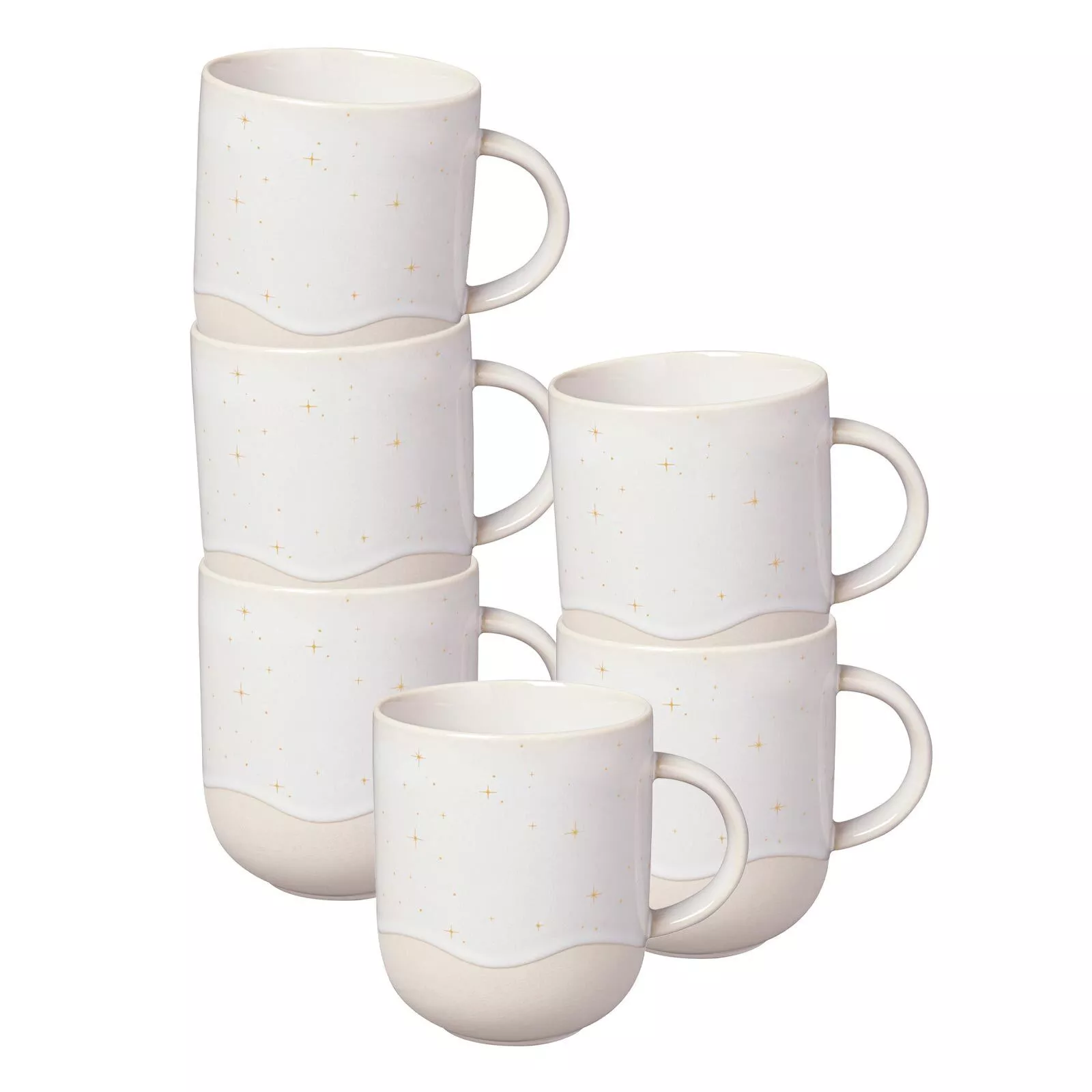 like.Villeroy & Boch HANDLE MUG Winter Glow beige 360 ​​ml set of 6