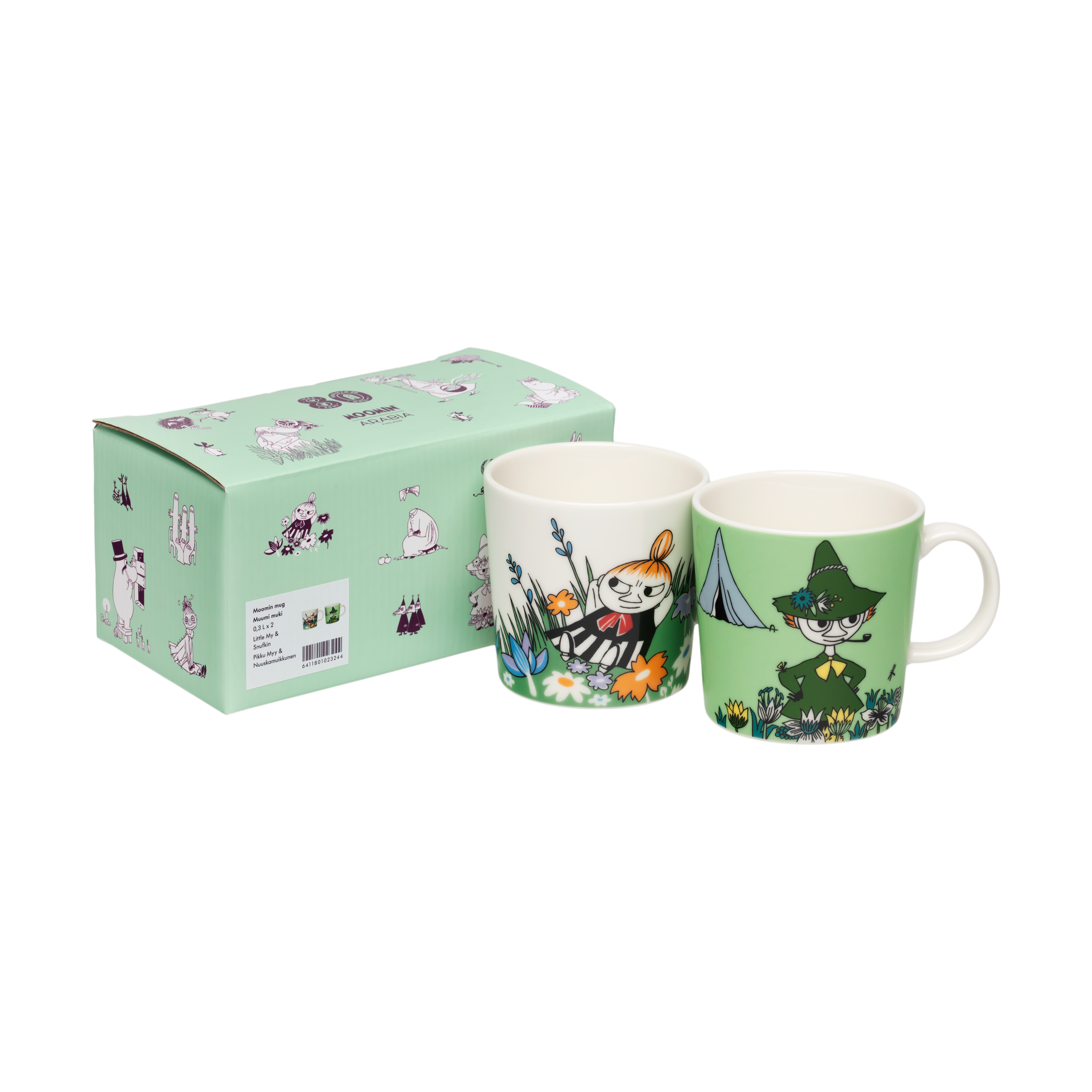 Moomin Arabia Lilla My & Snusmumriken Moomin cup 2 parts