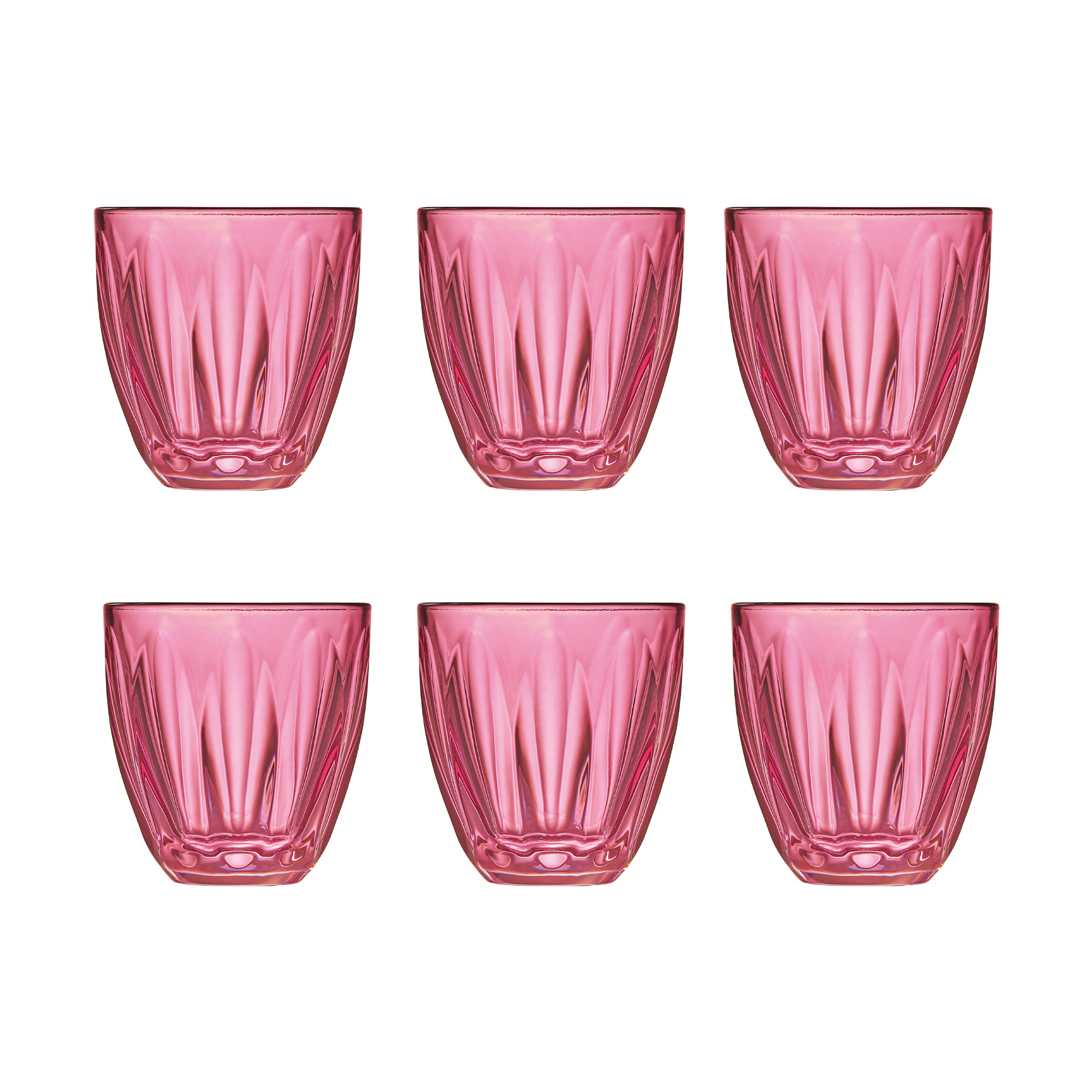 Lily water glass in a 6-pack