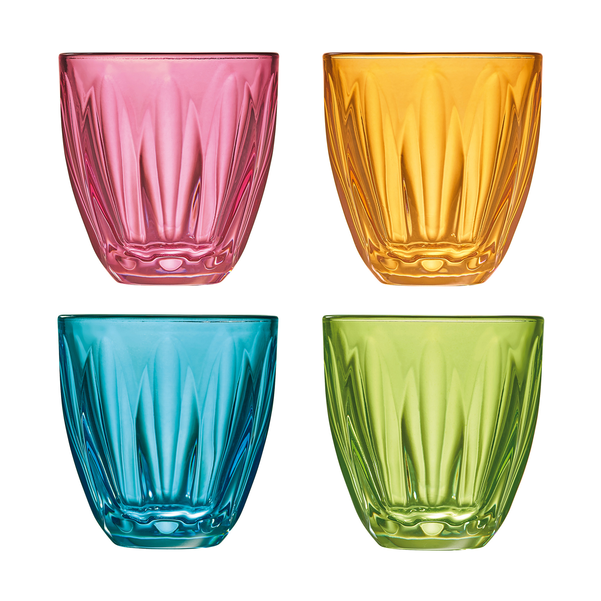 Lily water glass, various colors
