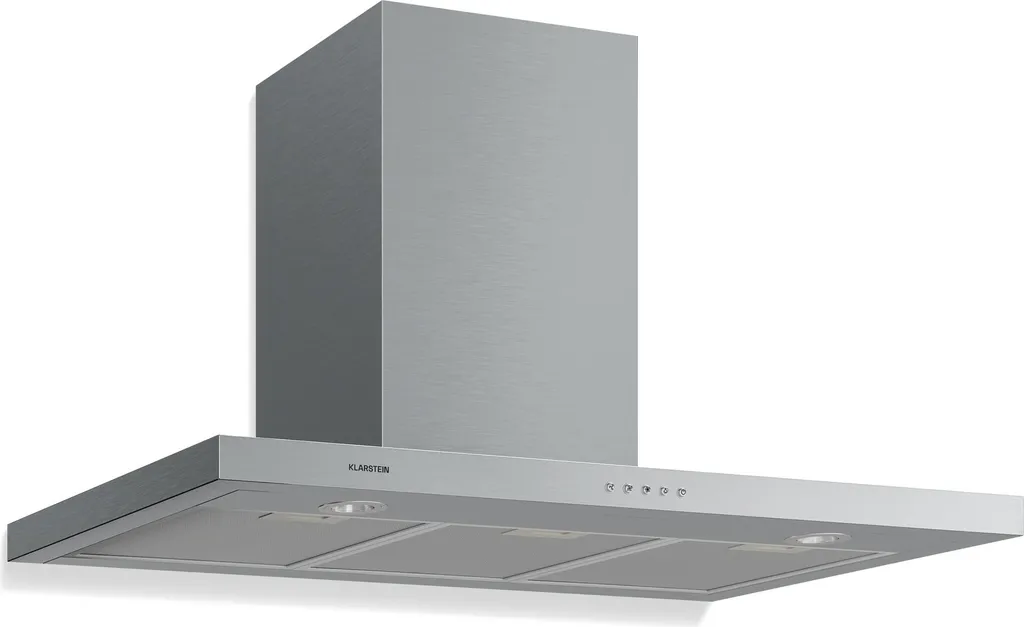 KLARSTEIN Limelight 90cm wall-mounted extractor hood, 600m³/h, stainless steel